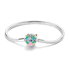Sterling Silver Heart Charm Bracelet for Women – Gold Plated 925 Silver Jewelry