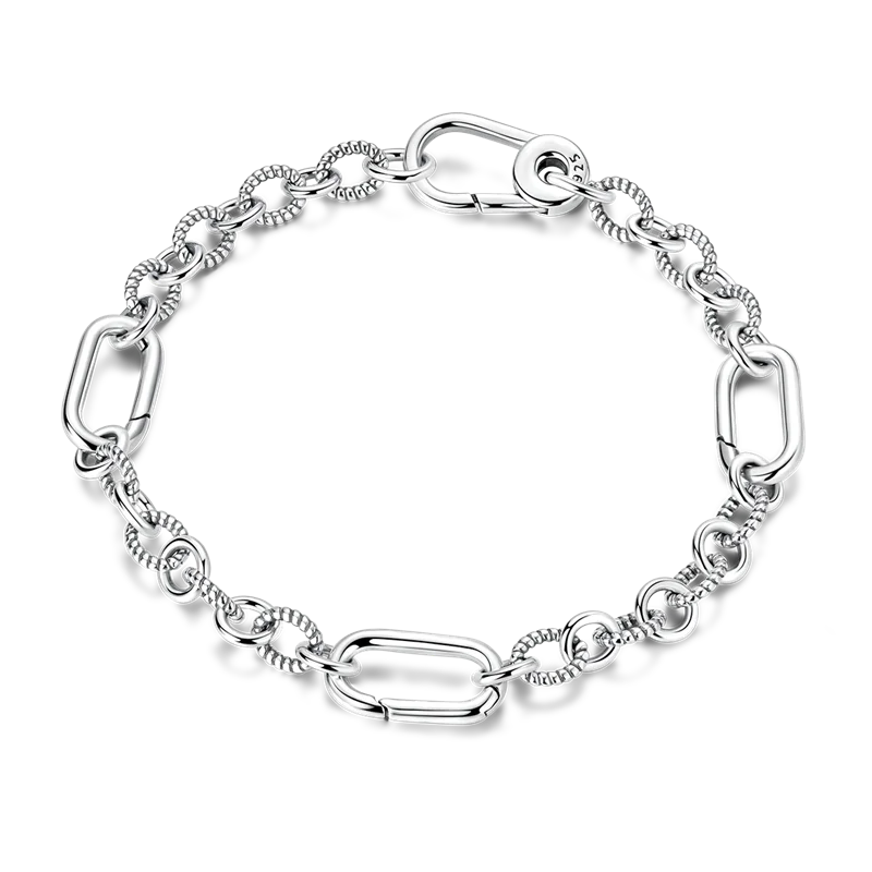 Sterling Silver Heart Charm Bracelet for Women – Gold Plated 925 Silver Jewelry