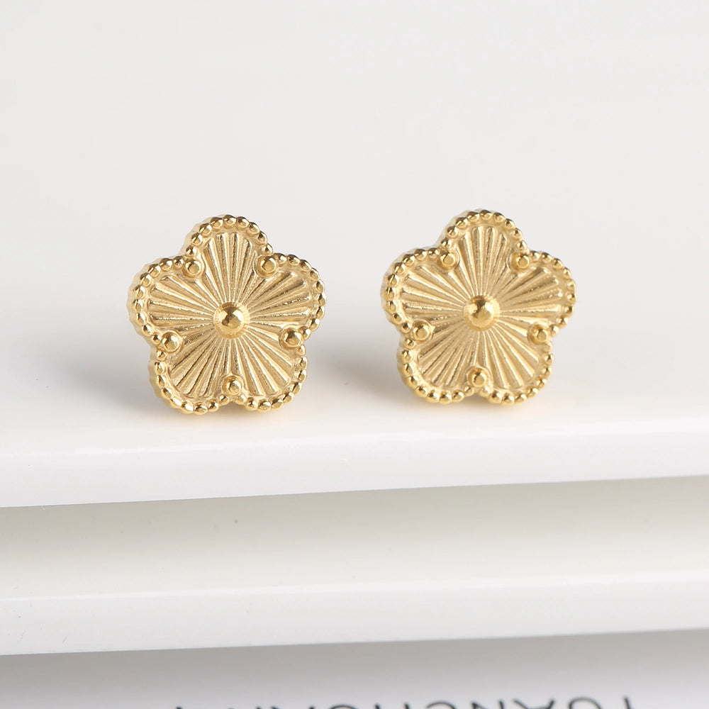 Stylish clover inspired bracelet symbolizing luck and love