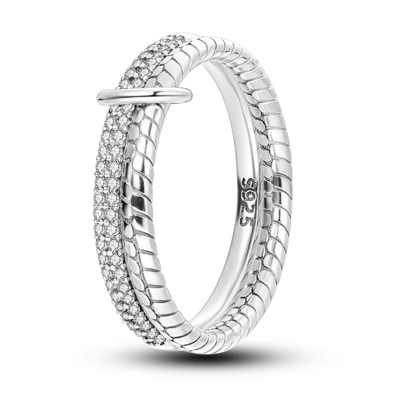 Lightweight sterling silver star jewelry ring for women
