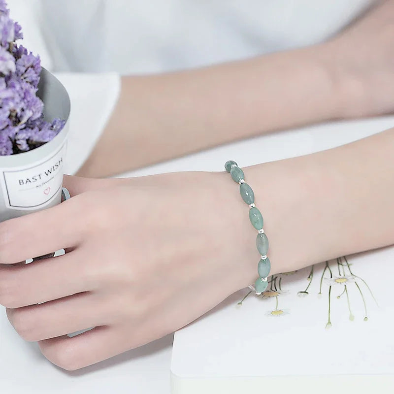 Elegant jade gemstone bracelet for everyday wear
