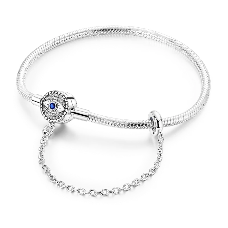 Sterling Silver Heart Charm Bracelet for Women – Gold Plated 925 Silver Jewelry