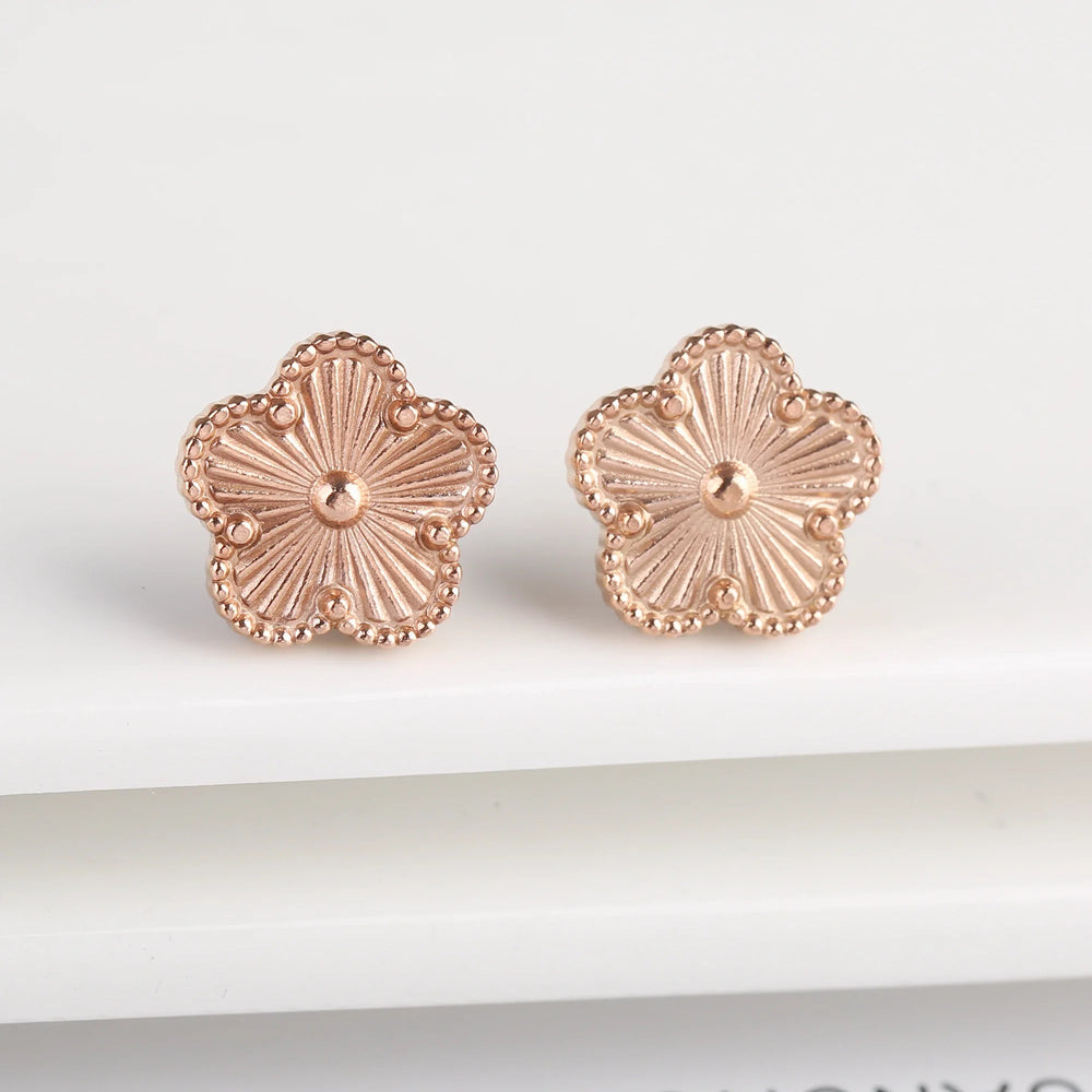 Stylish clover inspired bracelet symbolizing luck and love