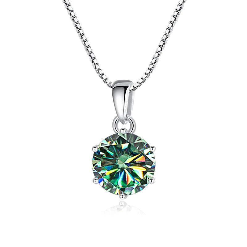 Elegant silver butterfly pendant with diamond-like sparkle
