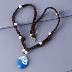 Lightweight cosplay pendant necklace for themed outfits
