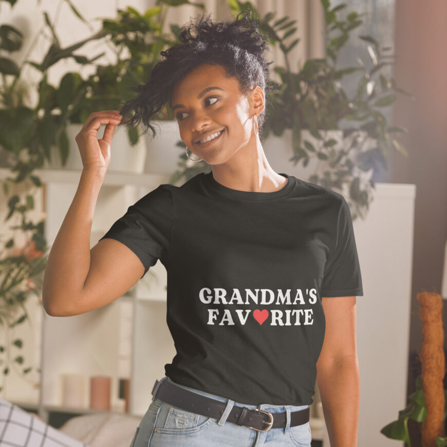 Grandma's Favorite Unisex T-Shirt – The Perfect Gift for a Favorite Grandchild