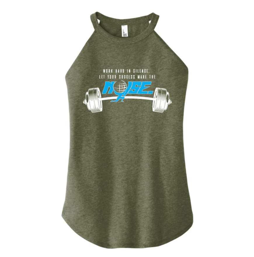 District Women's Perfect Tri Rocker Tank – Soft, Stylish & Ready to Rock!